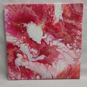 Original Acrylic Art  12" x 12" Canvas